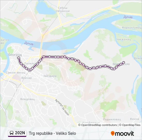 202N  Line Map