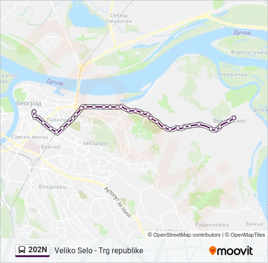 202N  Line Map