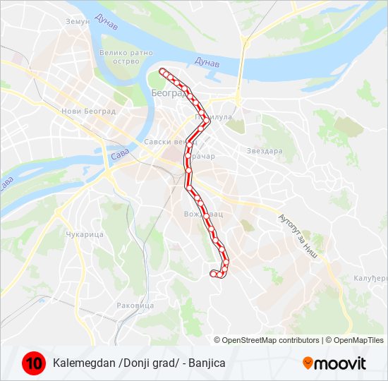 10 light rail Line Map