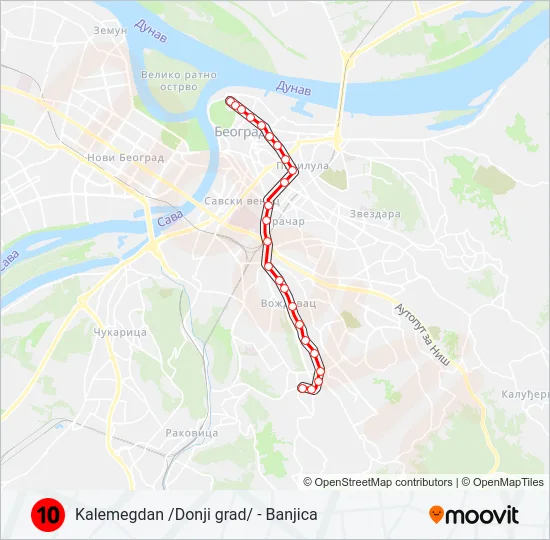 10  Line Map
