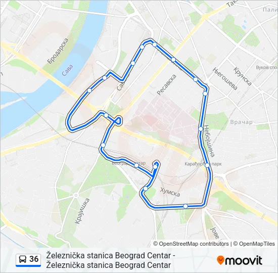 36  Line Map