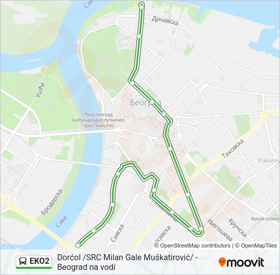 EKO2  Line Map