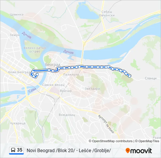 35  Line Map