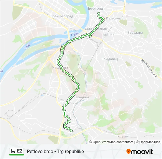 E2  Line Map