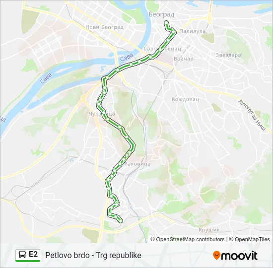 E2  Line Map