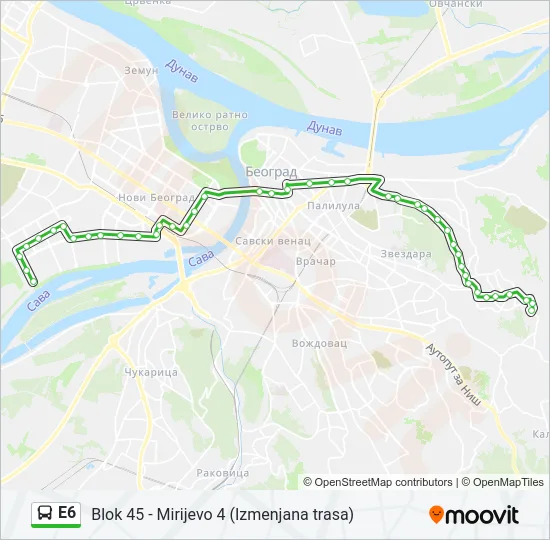 E6  Line Map