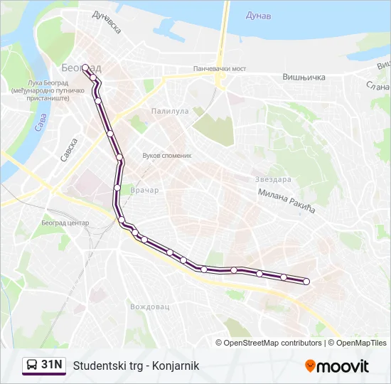 31N  Line Map