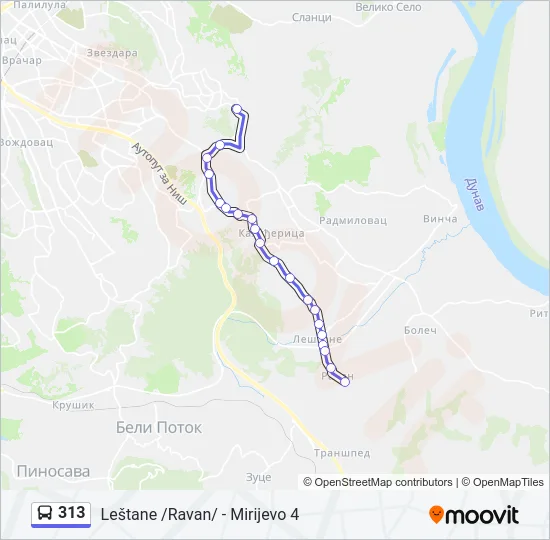 313  Line Map