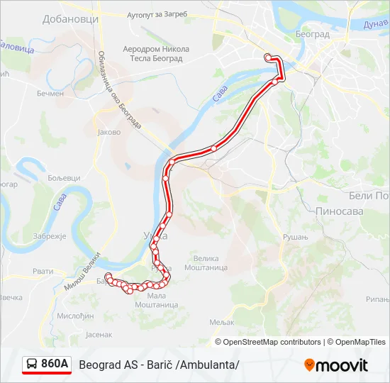 860A  Line Map