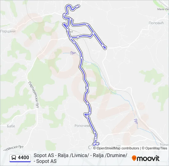 4400  Line Map