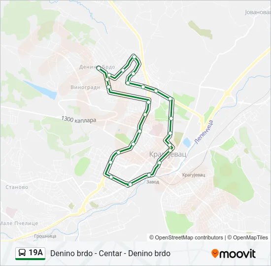 19A  Line Map