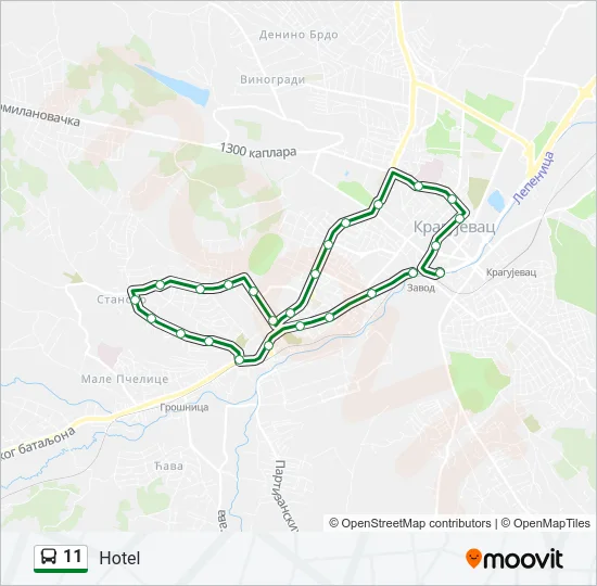 11  Line Map