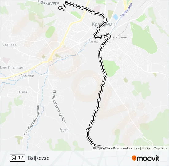 17  Line Map