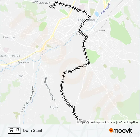 17  Line Map