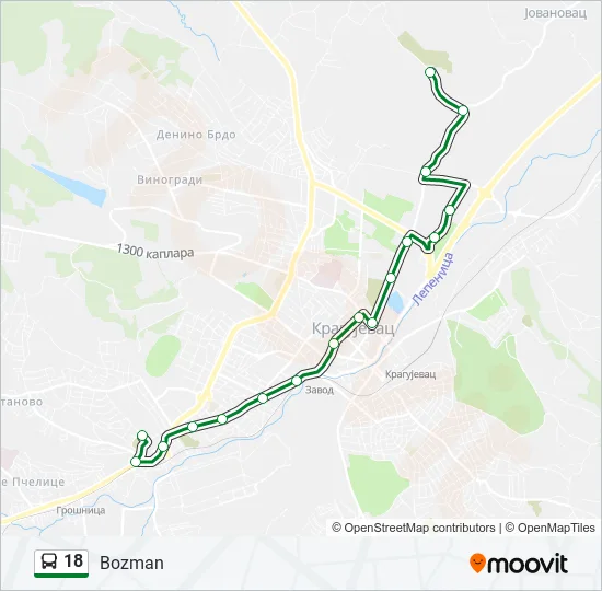 18  Line Map