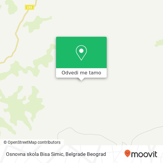 Osnovna skola Bisa Simic mapa