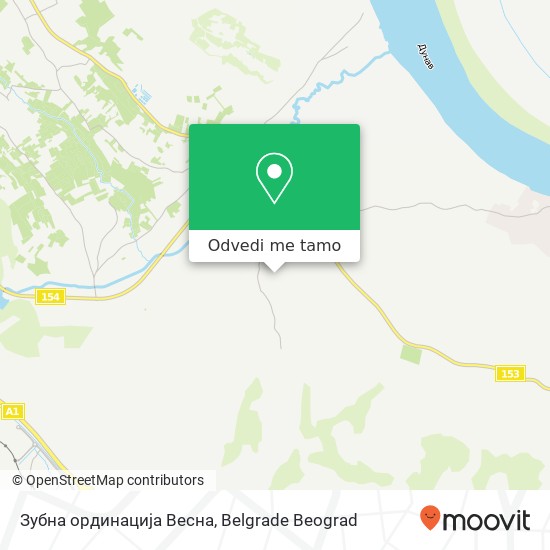 Зубна ординација Весна mapa