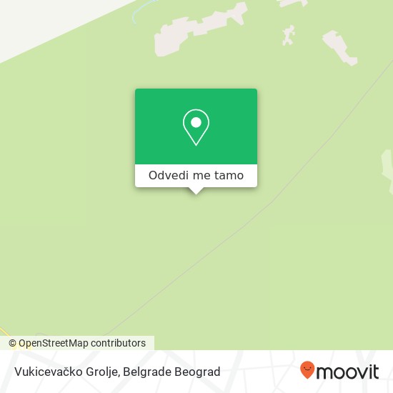 Vukicevačko Grolje mapa