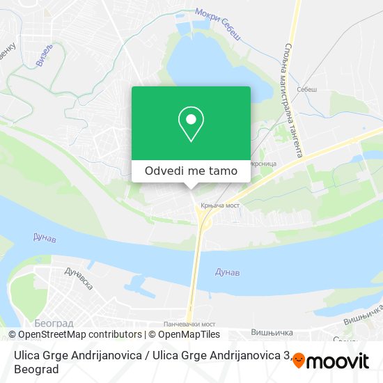 Ulica Grge Andrijanovica / Ulica Grge Andrijanovica 3 mapa