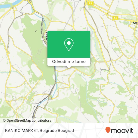 KANIKO MARKET mapa