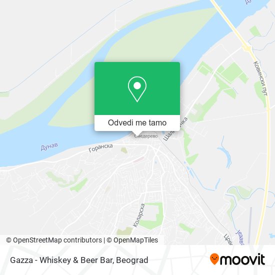 Gazza - Whiskey & Beer Bar mapa