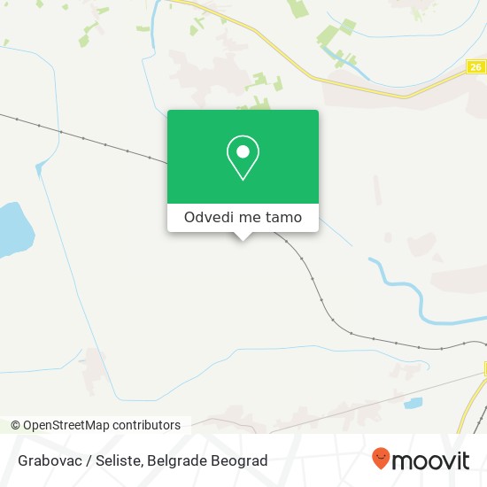 Grabovac / Seliste mapa