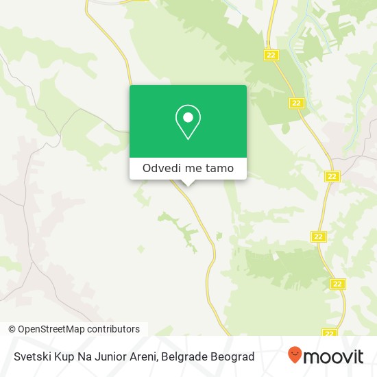 Svetski Kup Na Junior Areni mapa