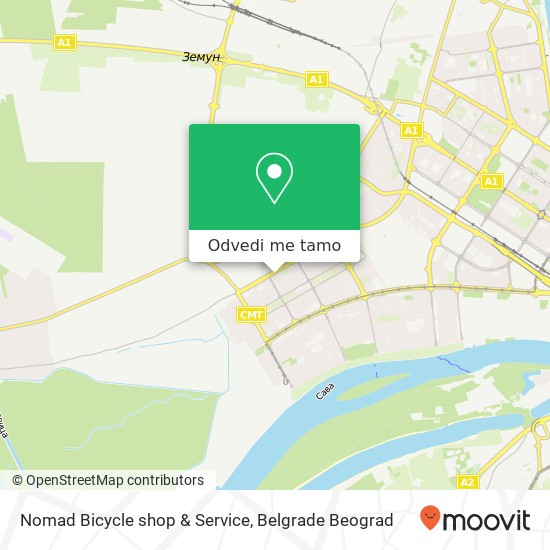 Nomad Bicycle shop & Service mapa