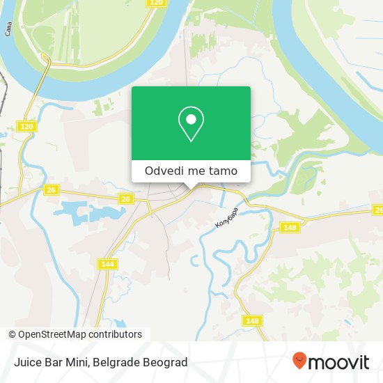 Juice Bar Mini mapa