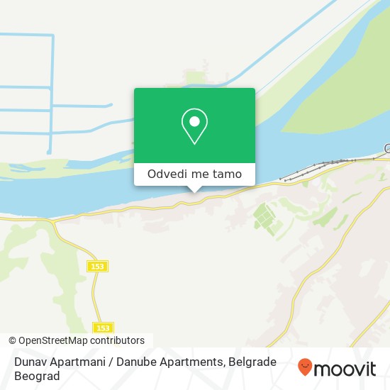 Dunav Apartmani / Danube Apartments mapa