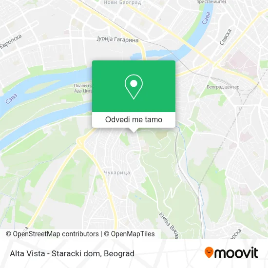 Alta Vista - Staracki dom mapa