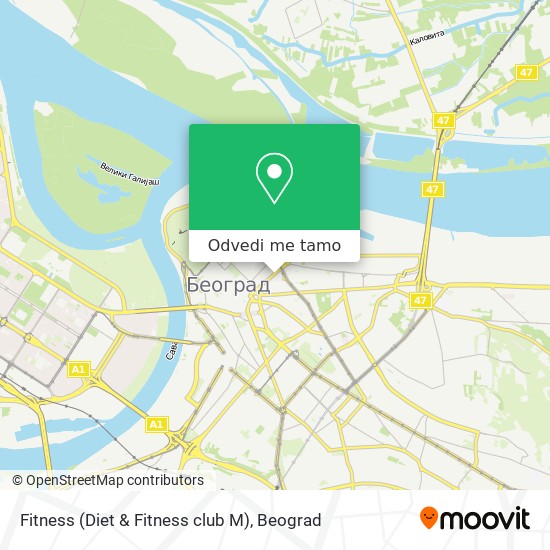 Fitness (Diet & Fitness club M) mapa