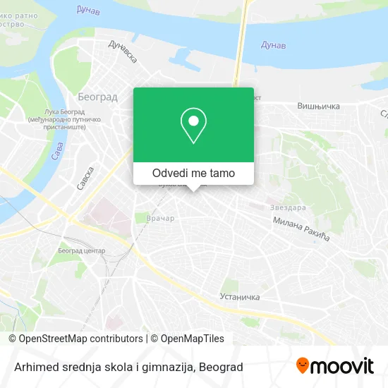 Arhimed srednja skola i gimnazija mapa