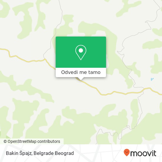 Bakin Špajz mapa