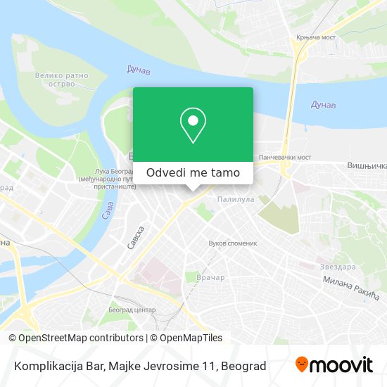 Komplikacija Bar, Majke Jevrosime 11 mapa