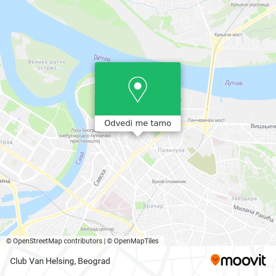 Club Van Helsing mapa