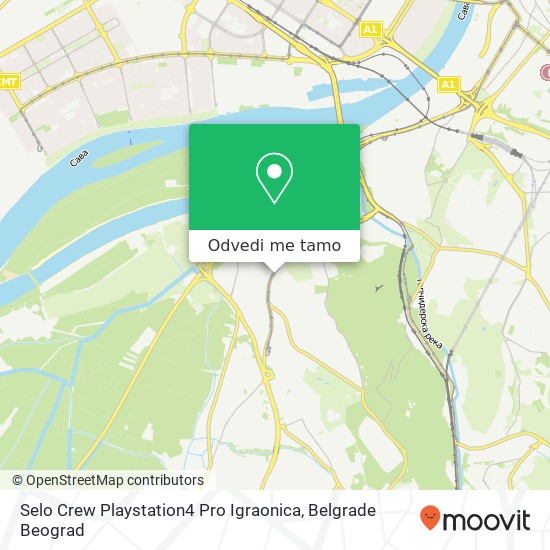 Selo Crew Playstation4 Pro Igraonica mapa
