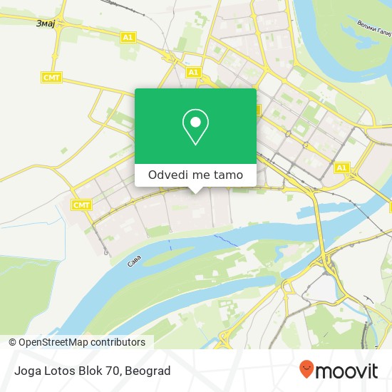 Joga Lotos Blok 70 mapa