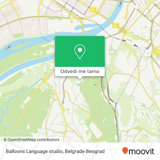 Balloons Language studio mapa