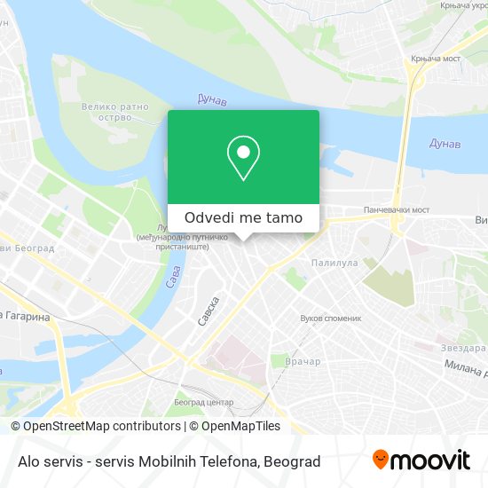 Alo servis - servis Mobilnih Telefona mapa