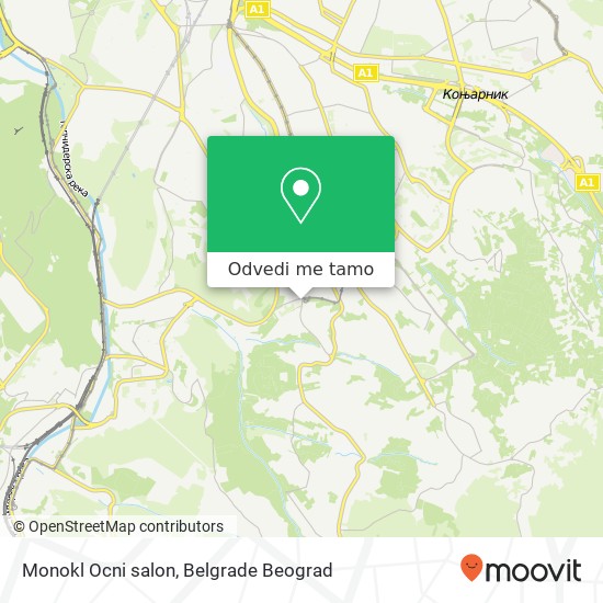 Monokl Ocni salon mapa