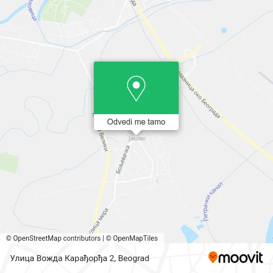 Улица Вожда Карађорђа 2 mapa