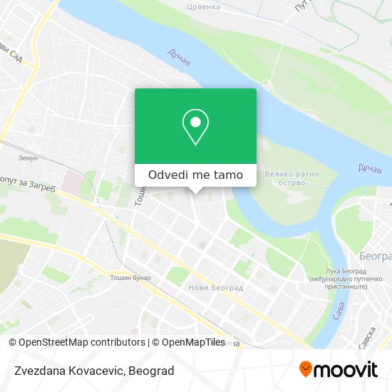 Zvezdana Kovacevic mapa