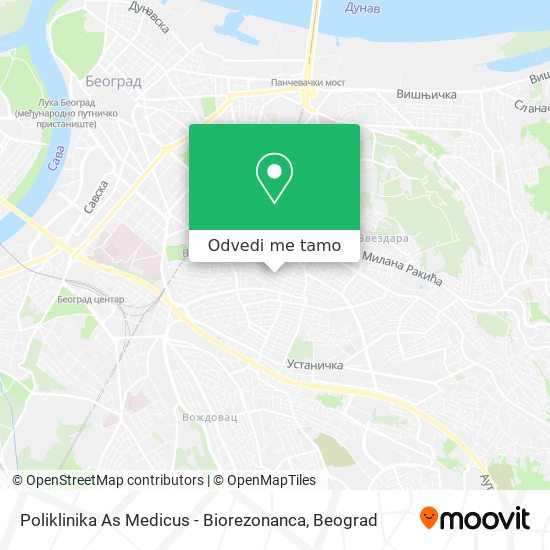 Poliklinika As Medicus - Biorezonanca mapa
