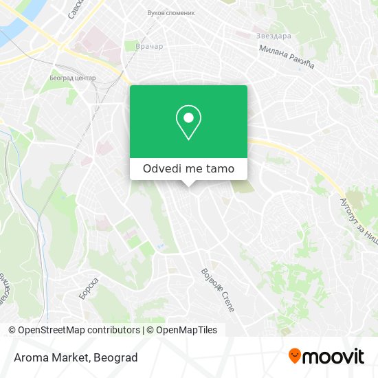 Aroma Market mapa