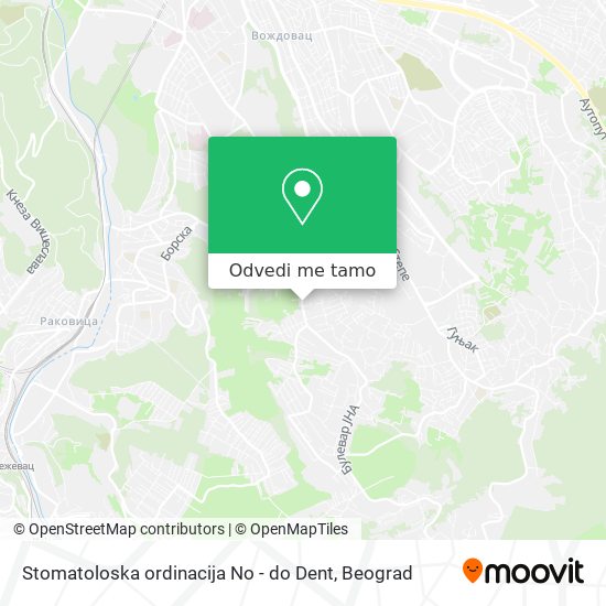 Stomatoloska ordinacija No - do Dent mapa