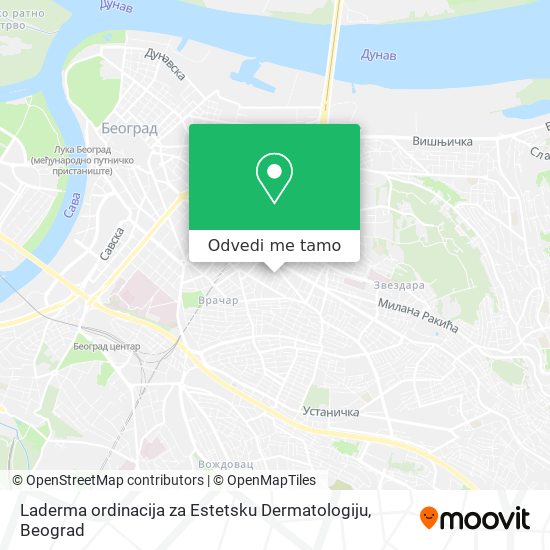 Laderma ordinacija za Estetsku Dermatologiju mapa