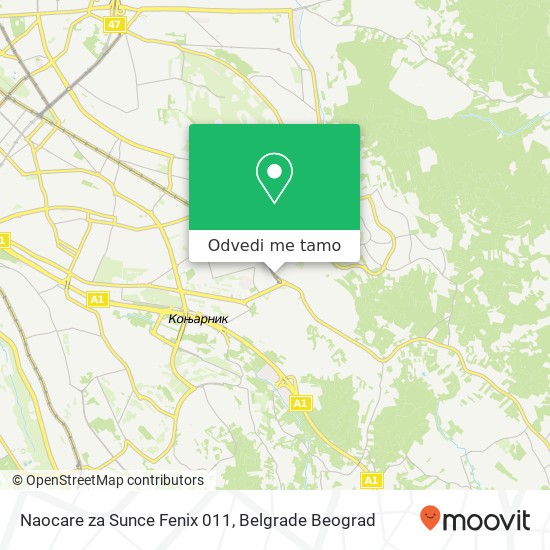 Naocare za Sunce Fenix 011 mapa