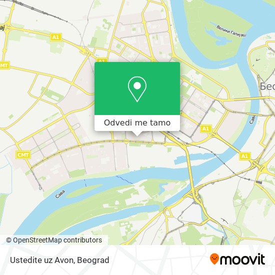 Ustedite uz Avon mapa