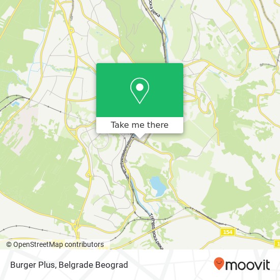 Burger Plus mapa